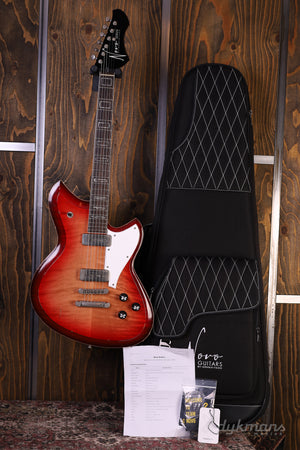 Novo Serus P2 Bonfire with Dark Cherry Back PRE-OWNED