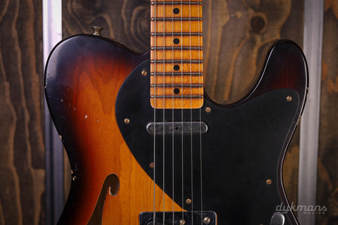 Fender Custom Shop LTD Nocaster Thinline Relic, Aged 2-Color SB