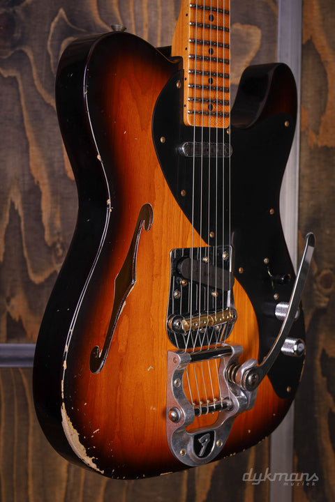 Fender Custom Shop LTD Nocaster Thinline Relic, Aged 2-Color SB