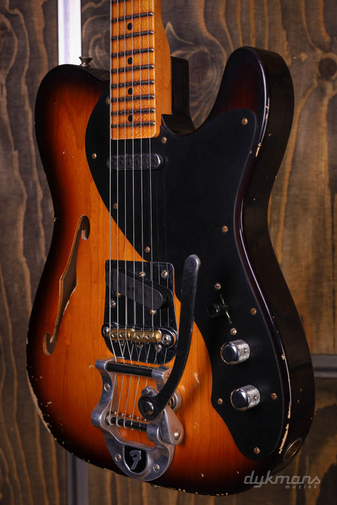 Fender Custom Shop LTD Nocaster Thinline Relic, Aged 2-Color SB