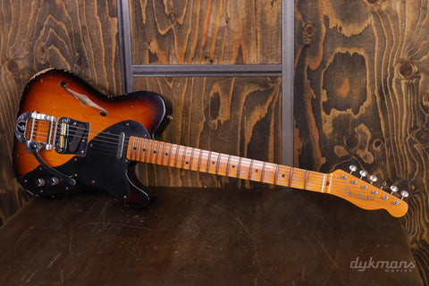 Fender Custom Shop LTD Nocaster Thinline Relic, Aged 2-Color SB