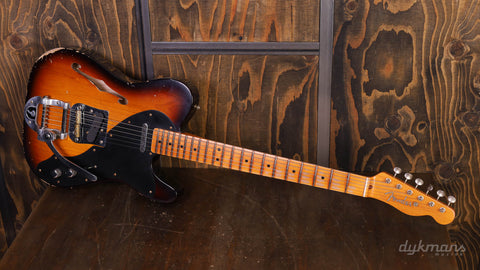 Fender Custom Shop LTD Nocaster Thinline Relic, Aged 2-Color SB