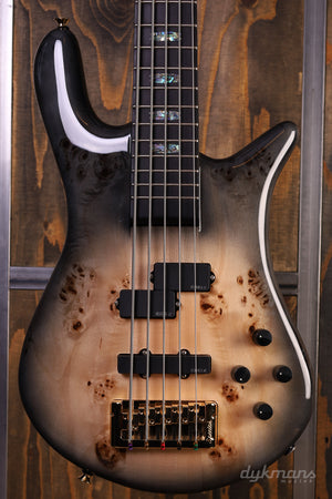 Spector Euro 5 CST- Natural Black Burst Gloss