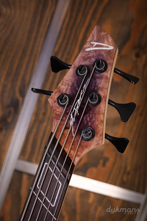 Dingwall Custom Shop Z3X-5 Burl Maple Purple to Naturel Revburst