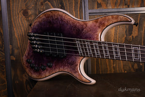Dingwall Custom Shop Z3X-5 Burl Maple Purple to Naturel Revburst