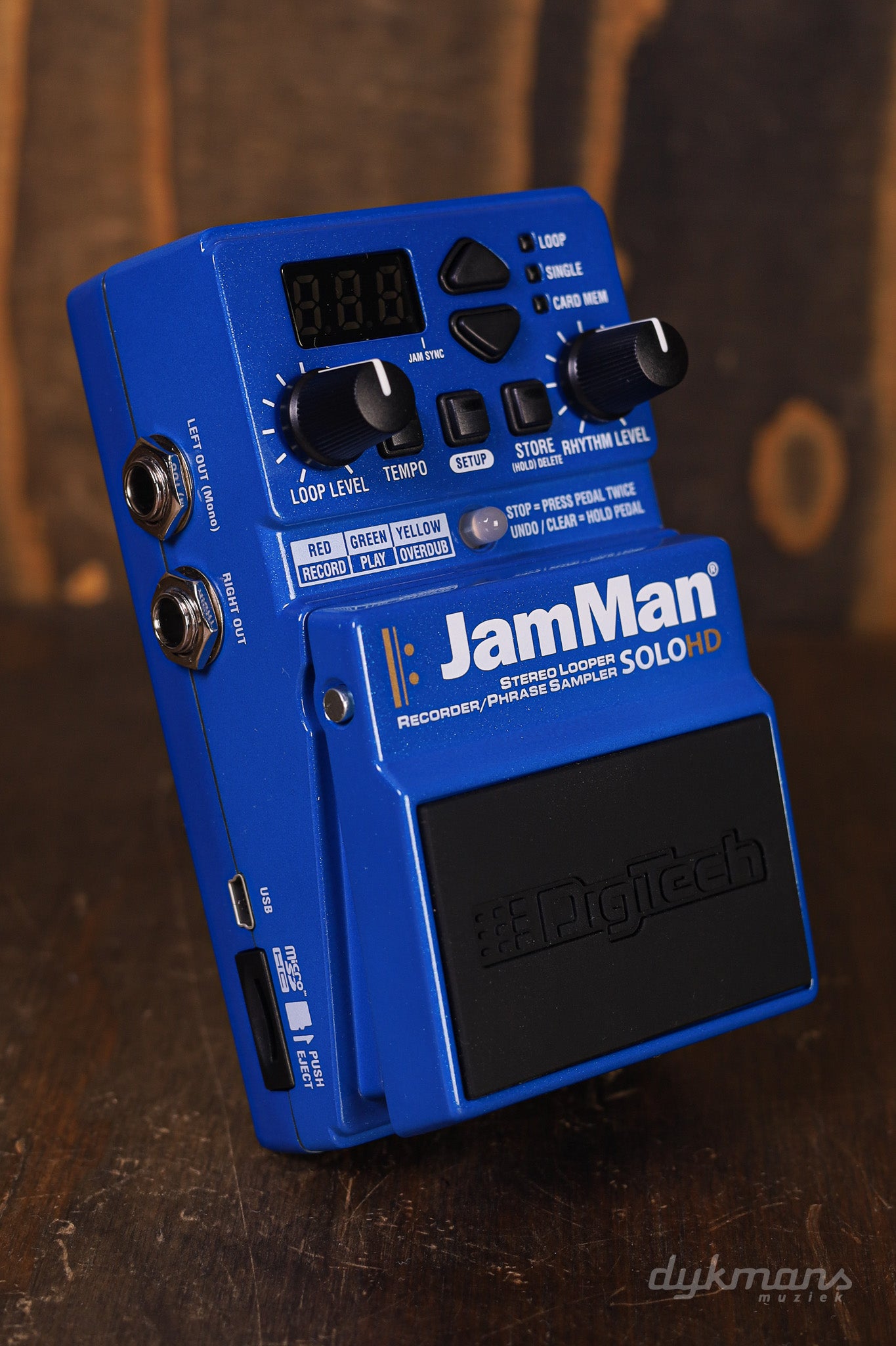digitech jamman looper pedal Digitech JamMan Solo HD Stereo Looper – Dijkmans Guitars