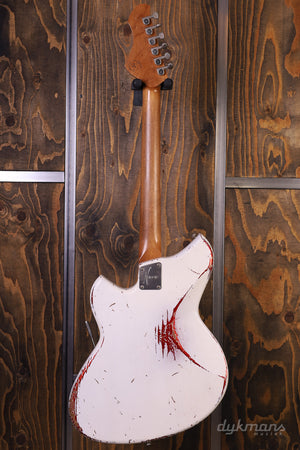 Novo Serus J Olympic White over Candy Apple Red