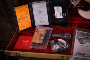 Fender Custom Shop Limited Edition Hardtail '54 Strat DLX Closet Classic Dirty White Blonde