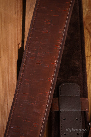 RightOn Guitar Strap Cork Brown Mojo