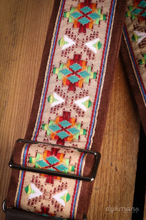 RightOn Guitar Strap Lollapalooza II Beige Standard Plus