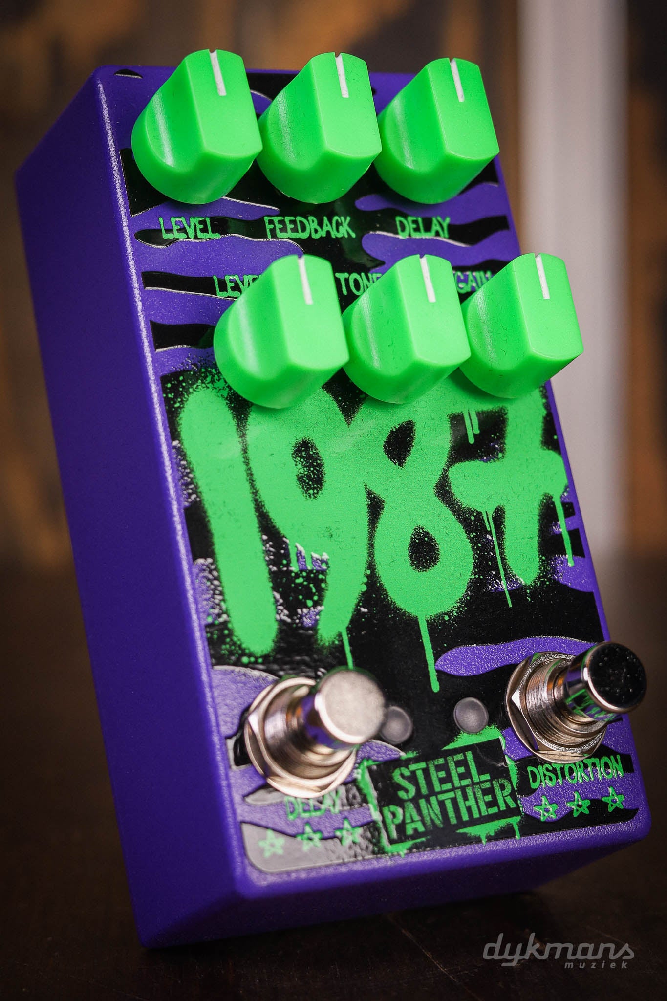 steel panther pedal Allpedal Steel Panther 1987 Distortion & Delay mop – Dijkmans Guitars