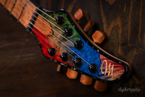 Mayones Regius 7 Buckeye Burl Master Grade Custom Color PRE-ORDER