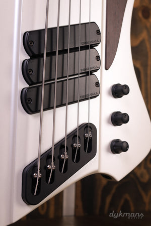 Dingwall Custom Shop D-Roc 5-string Ducati Matte Pearl White