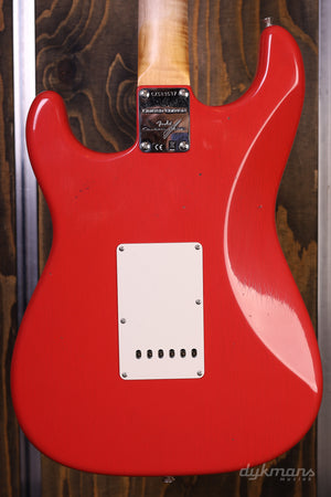 Fender Custom Shop Limited Edition 1963 Stratocaster Journeyman Relic Aged Fiesta Red