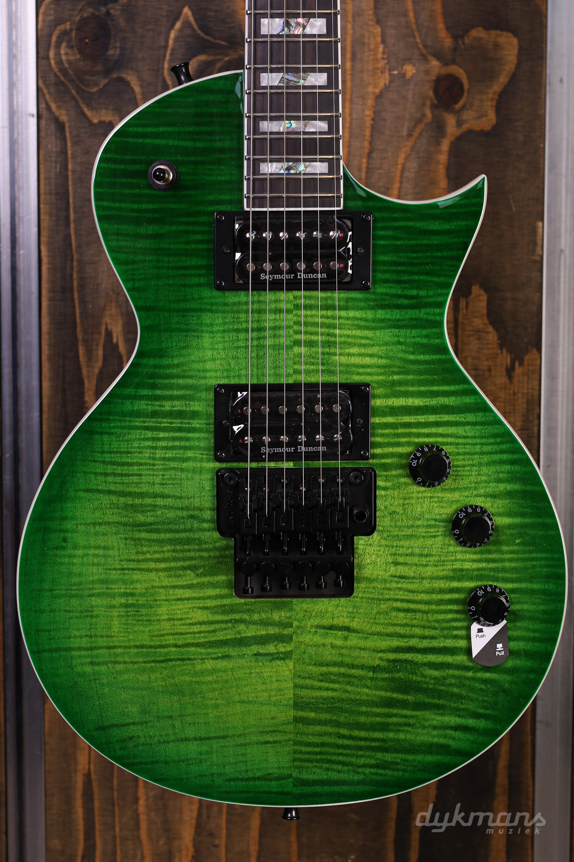ESP LTD AS-1FR Lime Burst Alex Skolnick Signature