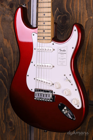 Fender Standard Stratocaster Maple Candy Apple Red