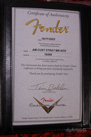 Fender Custom Shop Strat NOS Honey Blonde PRE-OWNED