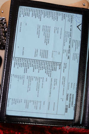 Fender Custom Shop Strat NOS Honey Blonde PRE-OWNED