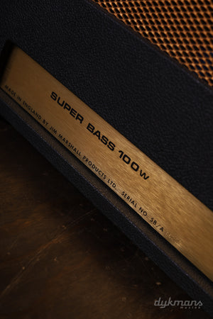 Marshall Super Bass 100 1970 PRE-OWNED!