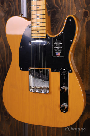Fender American Professional Classic Telecaster Butterscotch Blonde