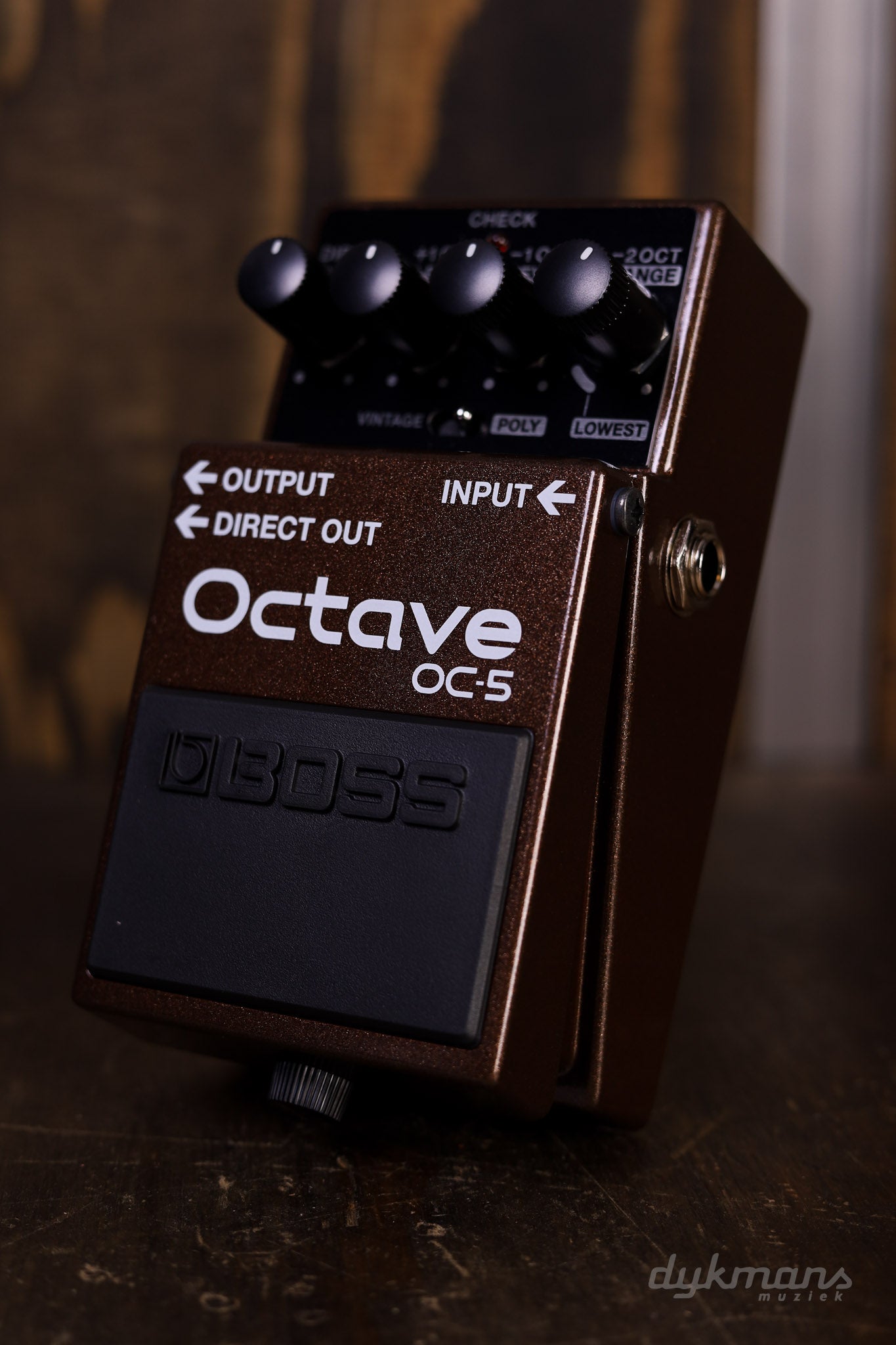 boss oc-5 octave pedal Boss OC-5 Octaver – Three Octaves, Vintage and Poly Mode – Dijkmans Guitars
