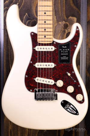Fender Player Plus Stratocaster Olympic Pearl PRE-OWNED!