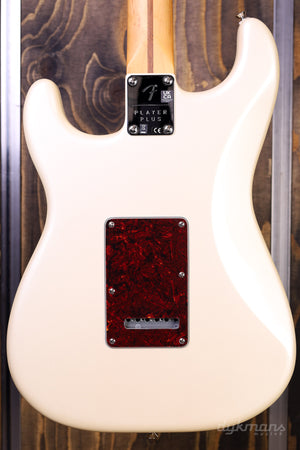 Fender Player Plus Stratocaster Olympic Pearl PRE-OWNED!