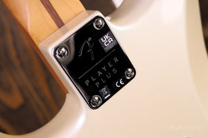 Fender Player Plus Stratocaster Olympic Pearl PRE-OWNED!
