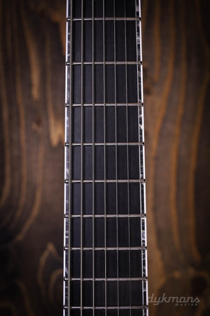 Mayones Regius 7 Buckeye Burl Trans Natural Black Burst Gloss