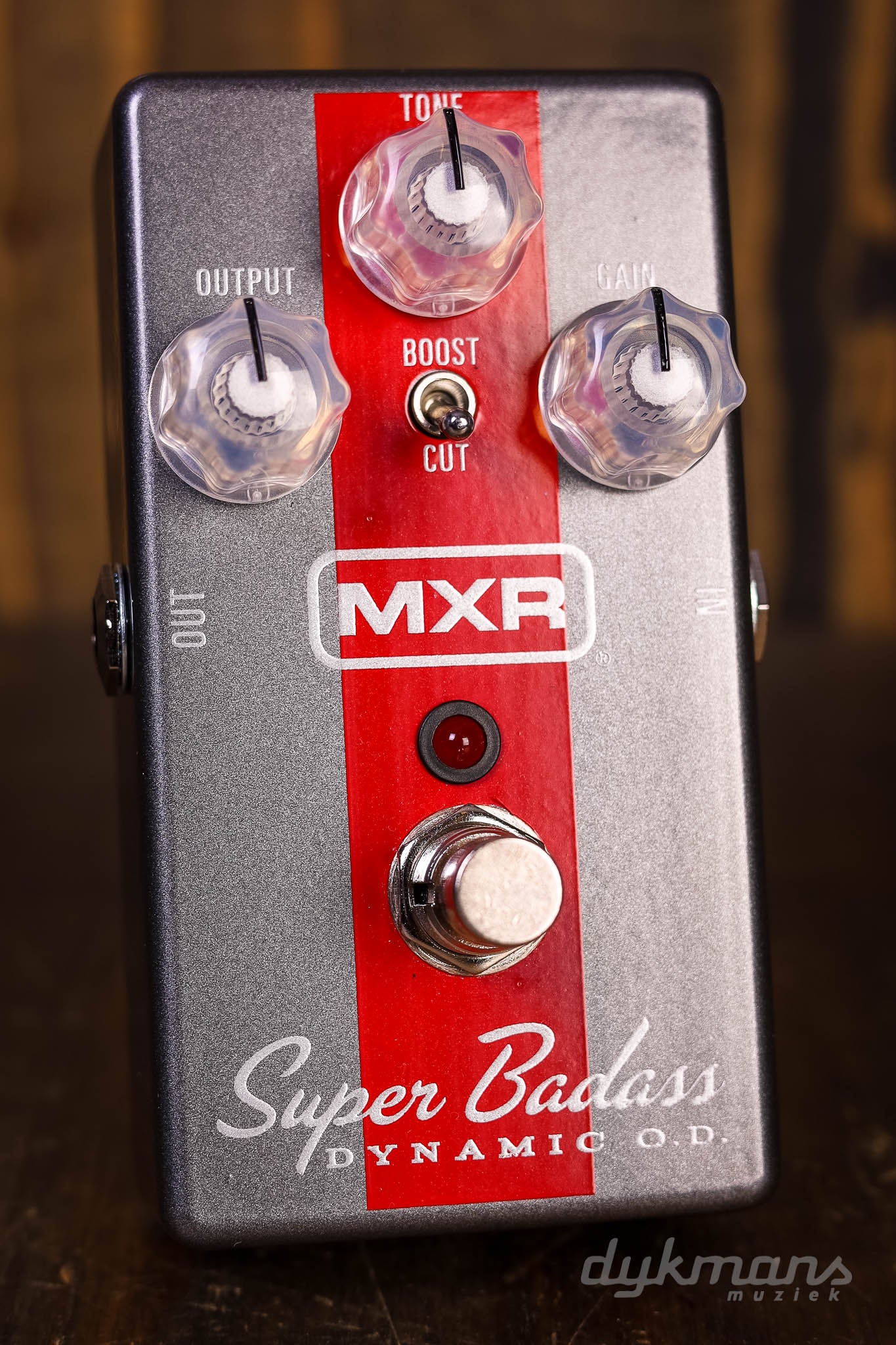 MXR Super Badass Dynamic O.D. — MOSFET Overdrive Pedal – Dijkmans Guitars