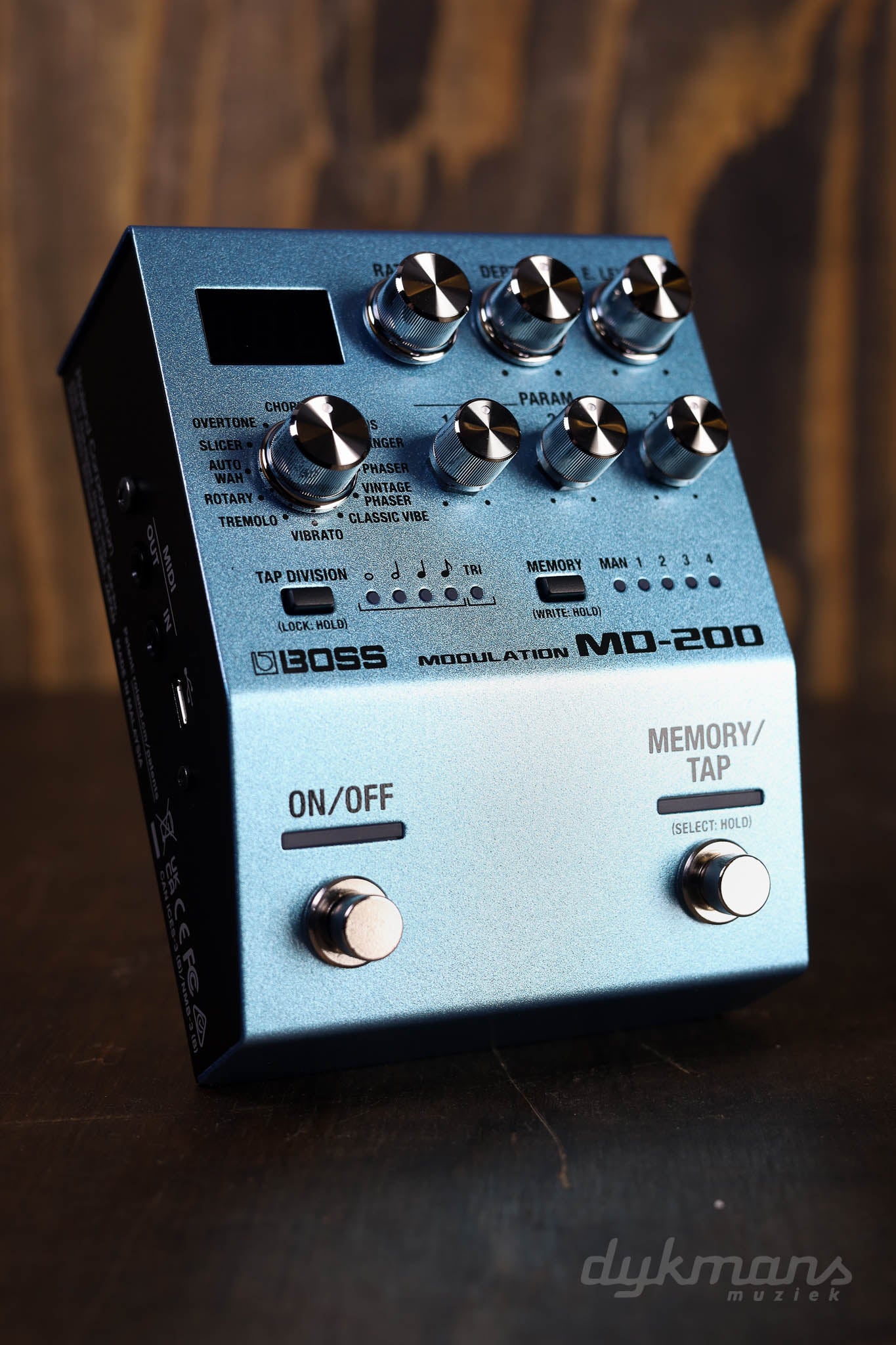 boss modulation pedal Boss MD-200 modulation – Dijkmans Guitars
