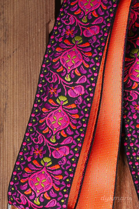 Souldier Guitar Strap Hendrix Orange Magenta