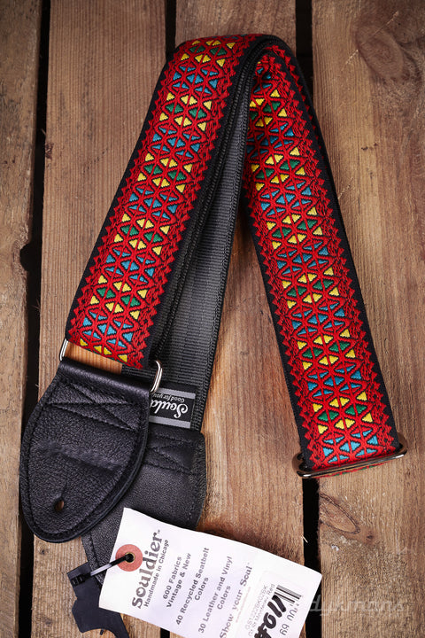 Souldier Guitar Strap Monterey Red