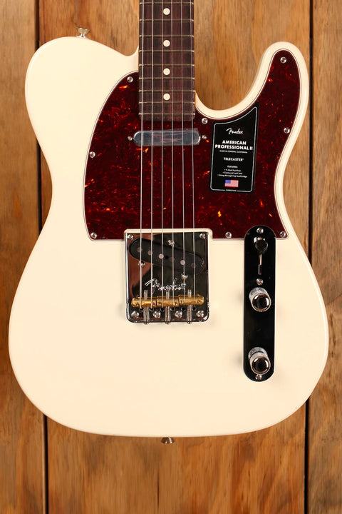 Fender American Professional II Telecaster RW Olympic White