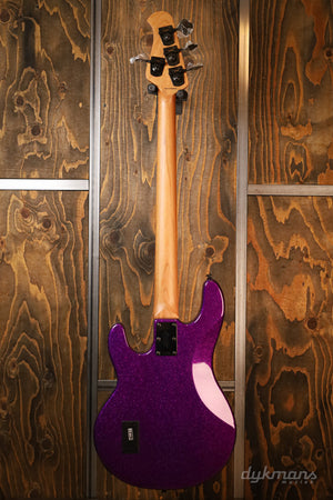 Sterling by Music Man StingRay Ray34 H Purple Sparkle