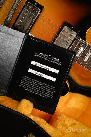 Gibson Custom Shop 1964 ES-335 Reissue Vintage Burst VOS