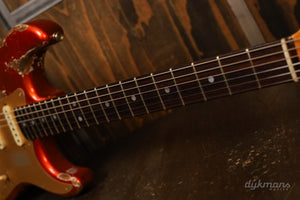 Fender Custom Shop Limited Edition Big Head Strat Super Heavy Relic Candy Tangerine 2019 Abigail Ybarra