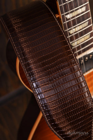 Blue Bell Straps Johnson Lizard Tobacco Aged