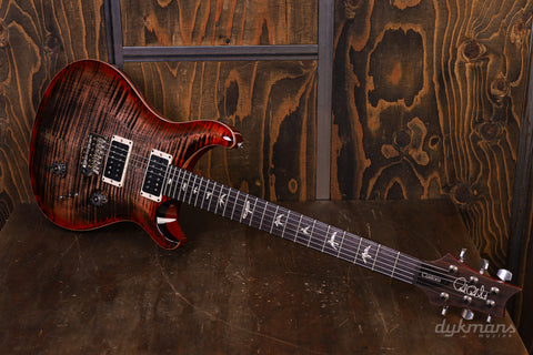 PRS Custom 24 Charcoal Cherry Burst #0372969