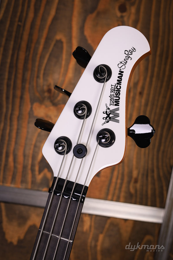 Music Man Stingray Tim Commerford Passive Fight Night White