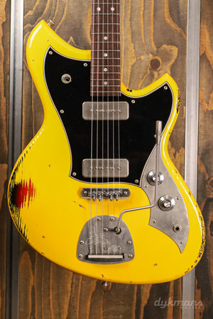 Novo Serus J Vandalism Yellow over '64 3-Tone Burst Dealer Limited