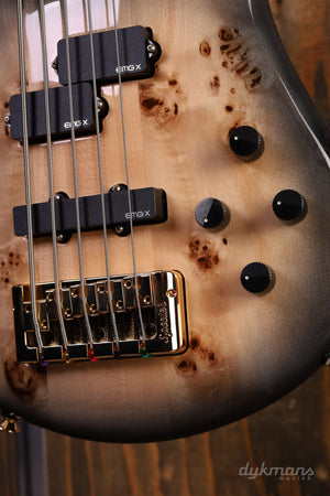 Spector Euro 5 CST- Natural Black Burst Gloss