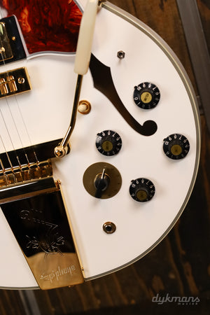 Epiphone IGC Alex Lifeson 1976 ES-355 Reissue Alpine White