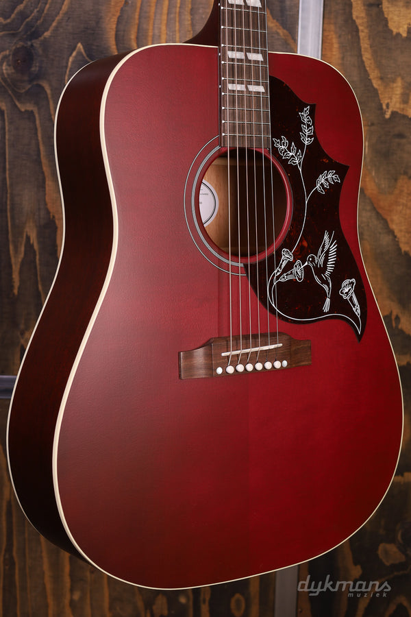 Gibson Hummingbird Special Satin Wine Red