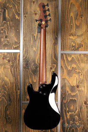 Dingwall Custom Shop Super P/J 5 Fiesta Red Trans Black Back