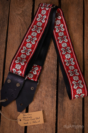 Holy Cow Retrolook Flower Cross Red