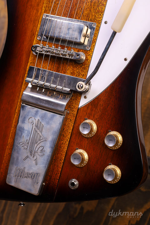 Gibson Custom 1963 Firebird V Maestro Vibrola VOS Vintage Sunburst