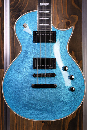 ESP Original Eclipse Custom Blue Liquid Metal