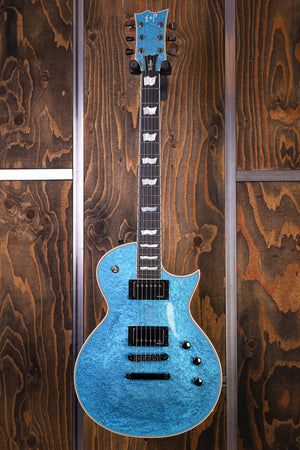 ESP Original Eclipse Custom Blue Liquid Metal