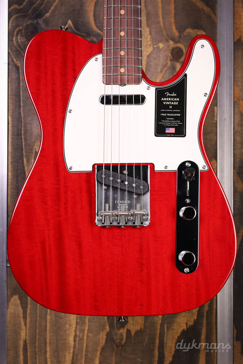 Fender American Vintage II Telecaster '63 Trans Red